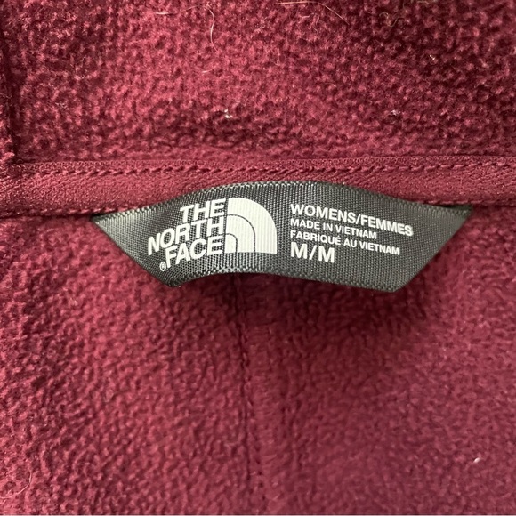 The North Face women's Recover Up Quilted Jacket Maroon long size M - Picture 13 of 16